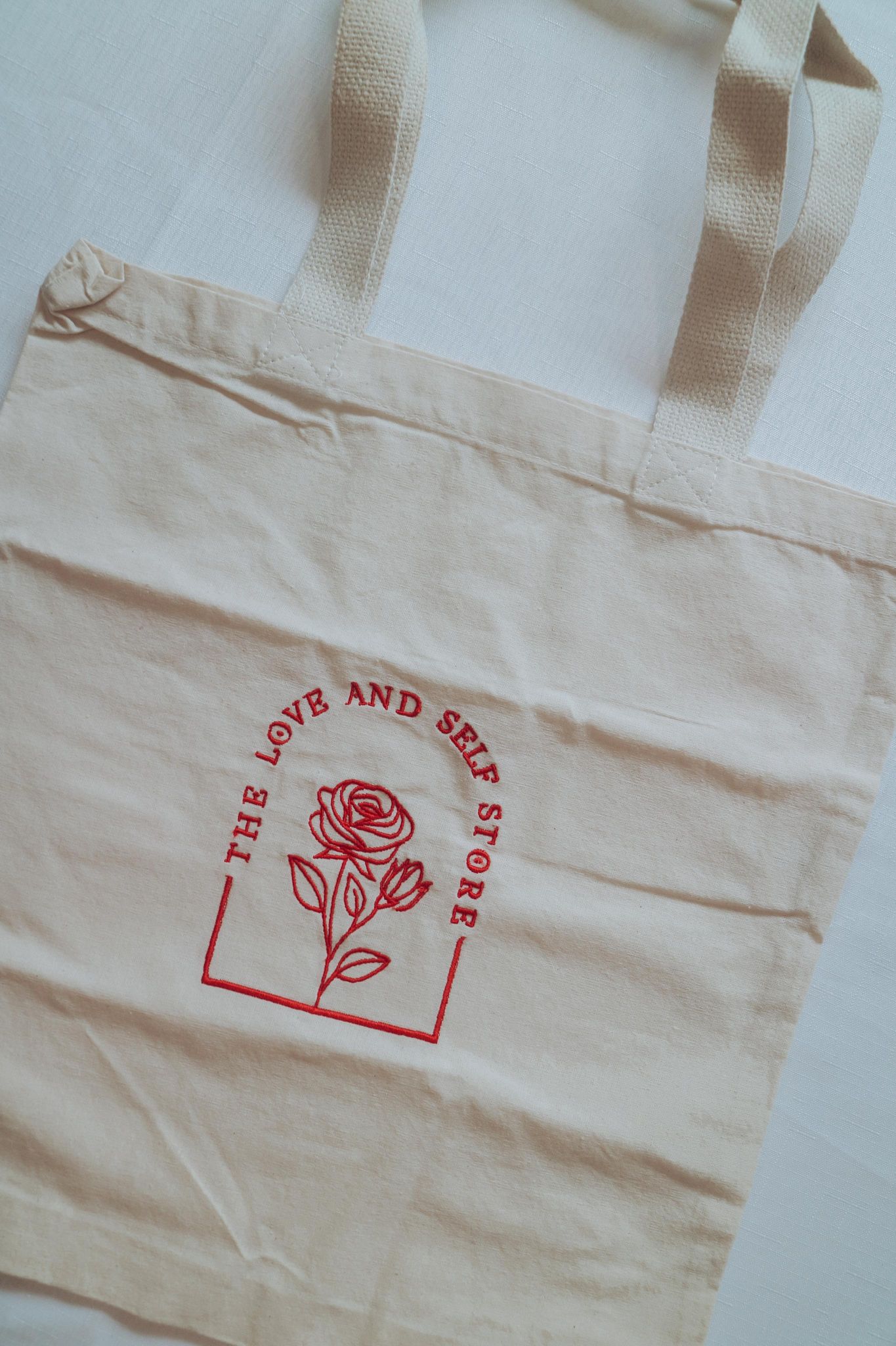 embroidery tote bag